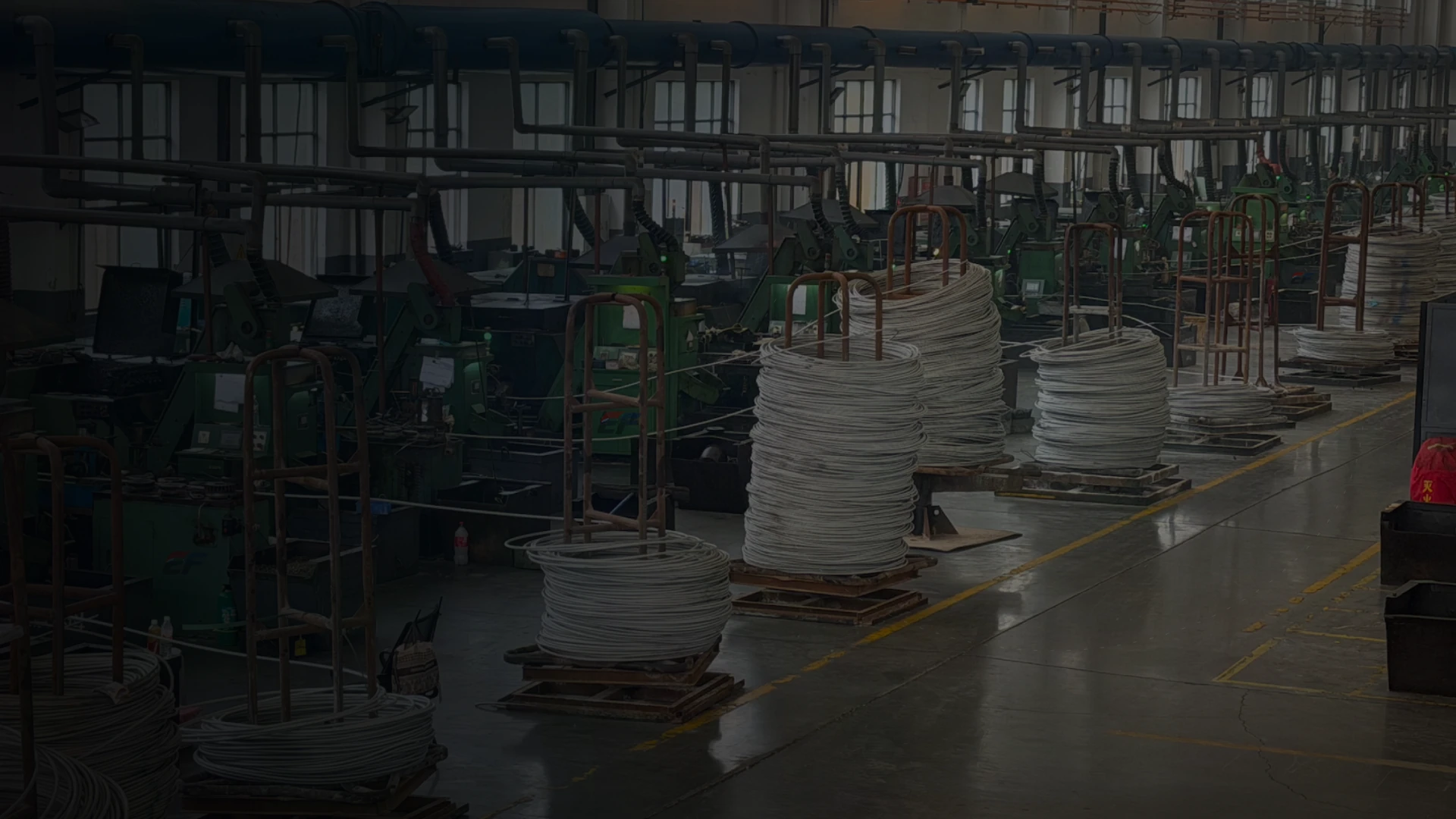 Fastener manufacturing process from raw materials to hot forging, thread rolling, inspection and export packing