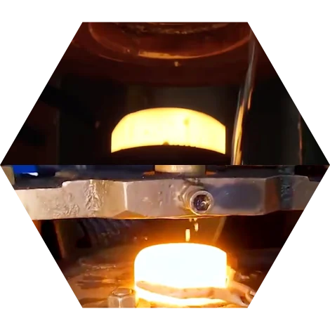 Hot forging of industrial fasteners