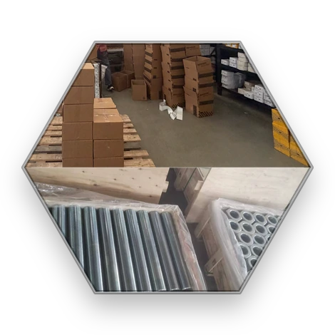 Export packing of finished fasteners